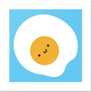 Kawaii Fried Egg Posters and Art